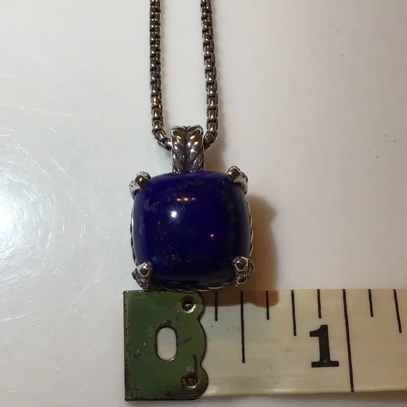 David Yurman Chatelaine Pendant Lapis Lazuli - Picture 6 of 8